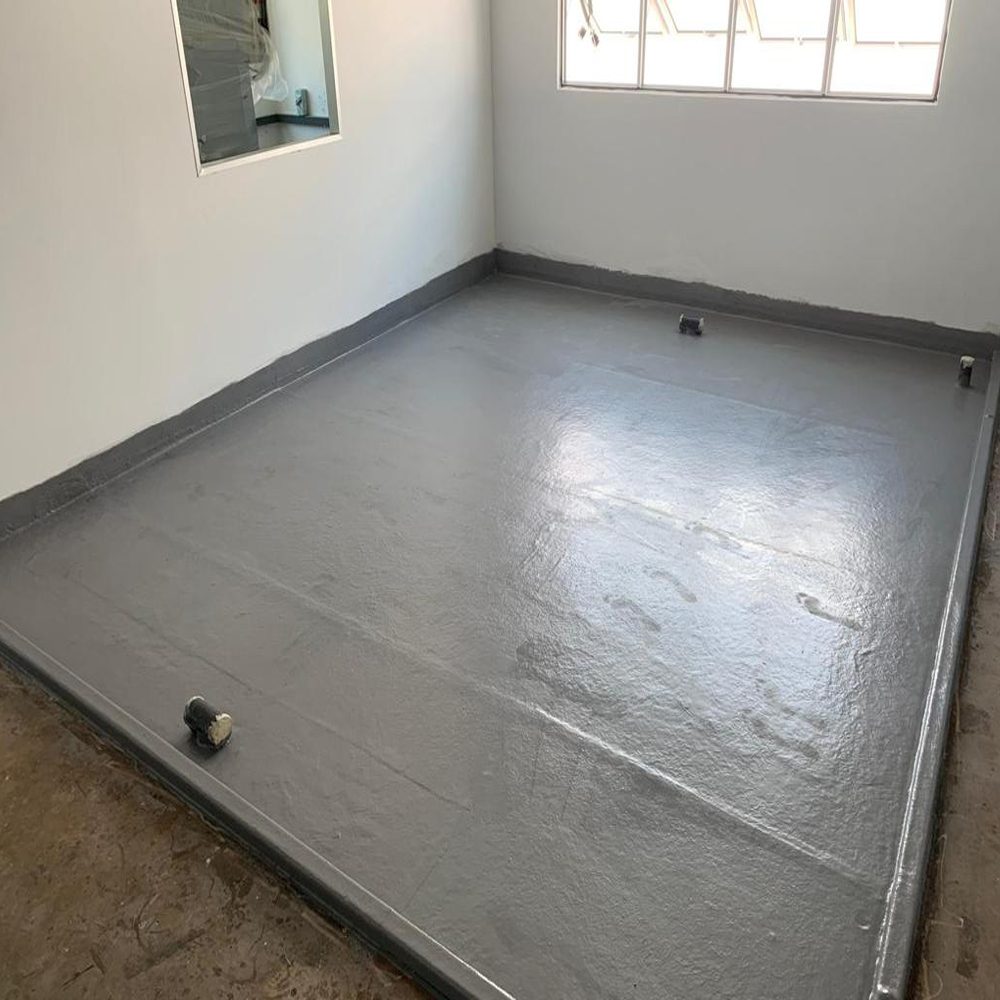 Chemical resistance floor lining